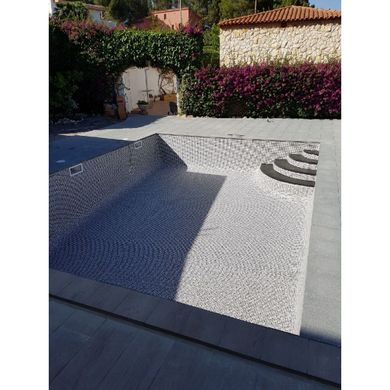 Лайнер для басейну Cefil Mediterraneo Gris (сіра мозаїка) 1.65 x 25.2 м