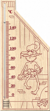 Термометр для сауни виконання 5