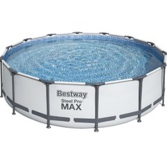 Каркасный бассейн Bestway 56438 (457х122 см) с картриджным фильтром и лестницей
