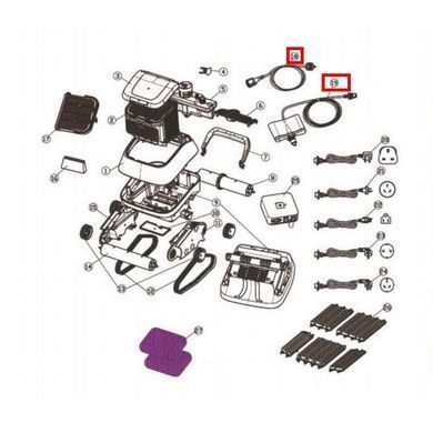 Плаваючий кабель для Aquaviva Black Pearl 7310 (33110/33290)