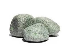 Камень пироксенит галтированный (8-15 см) 20 кг для бани и сауны