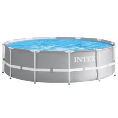 Каркасний басейн Intex 26716 Premium (366х99 см) з картриджним фільтром та сходами