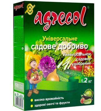 Добриво універсальне садове 15-15-17 (1,2 кг) Agrecol