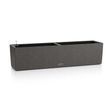 Вазон BALCONERA Stone 80 черный графитовый