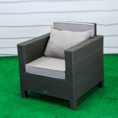 Кресло "Классик" из искусственного ротанга, Кс-004, Садовая мебель из искусственного ротанга