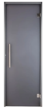 Двери для хамама Tesli Antalya Graphite Sateen 2000х700