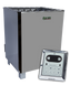 Электрокаменка для бани и сауны EcoFlame SAM - D12 + пульт CON6 ( 12 кВт, до 18 м3, с выносным пультом)