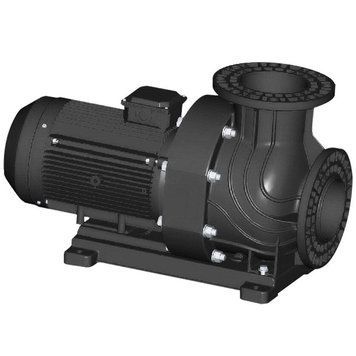 Насос Aquaviva LX WEQ1000 (380 В, 122 м3/ч, 10HP), пластиковая подставка