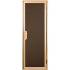 Дверь для бани и сауны Tesli DUO 1900 х 700, для бани и сауны, 70/190, деревянная