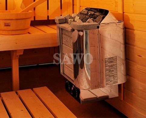 Электрокаменка для бани и сауны Sawo Cumulus CML-60NB ( 6 кВт, до 9м3, с встроенным пультом)