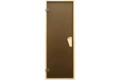Дверь для бани и сауны Tesli Sateen RS 1800 x 700, для бани и сауны, 70/180, деревянная