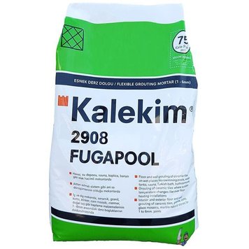 Влагостойкая фуга для швов для бассейна Kalekim Fugapool 2908 (5 кг) Средиземноморский голубой