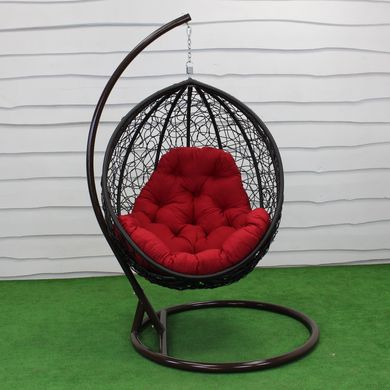 Подвесное кресло кокон "Наоми" (Арт.-101), Садовая мебель из искусственного ротанга