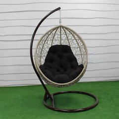 Подвесное кресло кокон "Наоми" (Арт.-102), Садовая мебель из искусственного ротанга