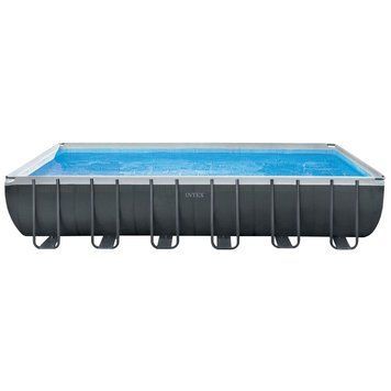 Каркасный бассейн Intex 26368 ULTRA XTR (732х366х132 см) с песочным фильтром, лестницей и тентом