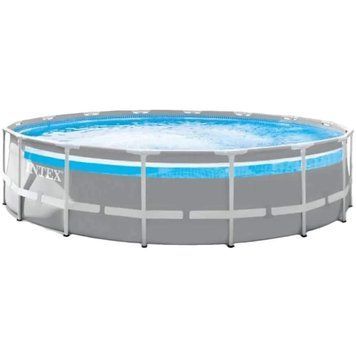 Каркасный бассейн Intex 26722 Premium (427х107 см) с картриджным фильтром, стремянкой, подкладкой и тентом