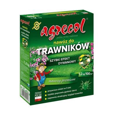 Добриво для газонів швидкий килимовий ефект Agrecol 1,2 кг