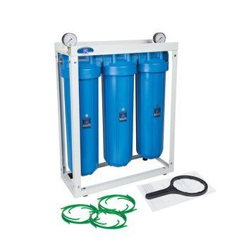 Потрійний фільтр стандарту Big Blue 20" Aquafilter HHBB20B