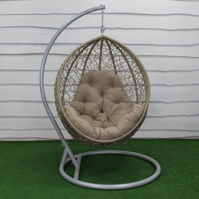Подвесное кресло кокон "Наоми" (Арт.-104), Садовая мебель из искусственного ротанга