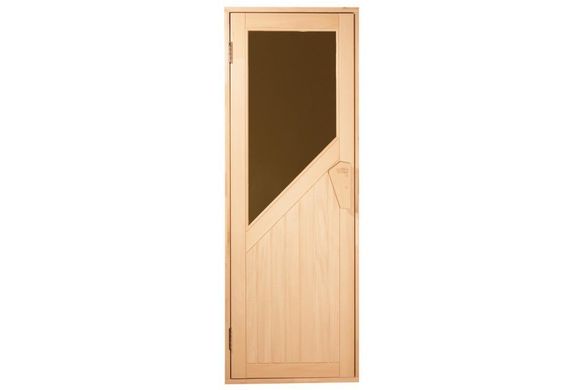 Двери для бани и сауны Tesli Авангард Новая 1900 х 700, 70/190, деревянная, с порогом, универсальня